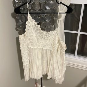 Free People White Tank